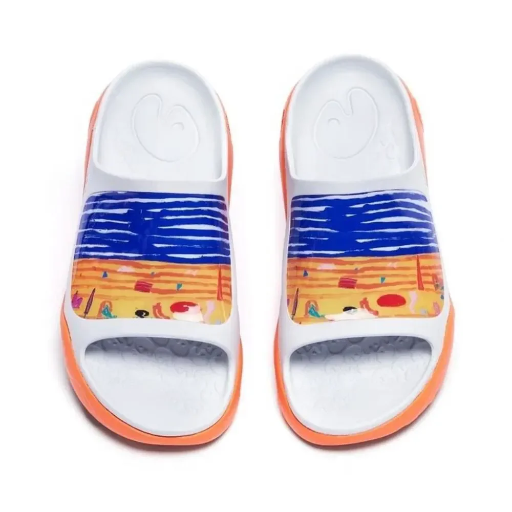 UIN Men's Sandals Beach Summer Travel Anti-Slip Slippers (at the beach ibiza)